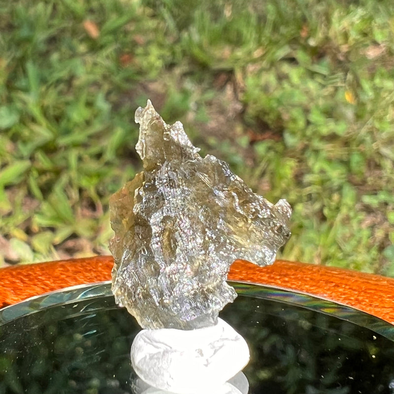 Moldavite 0.8 grams #1676-Moldavite Life