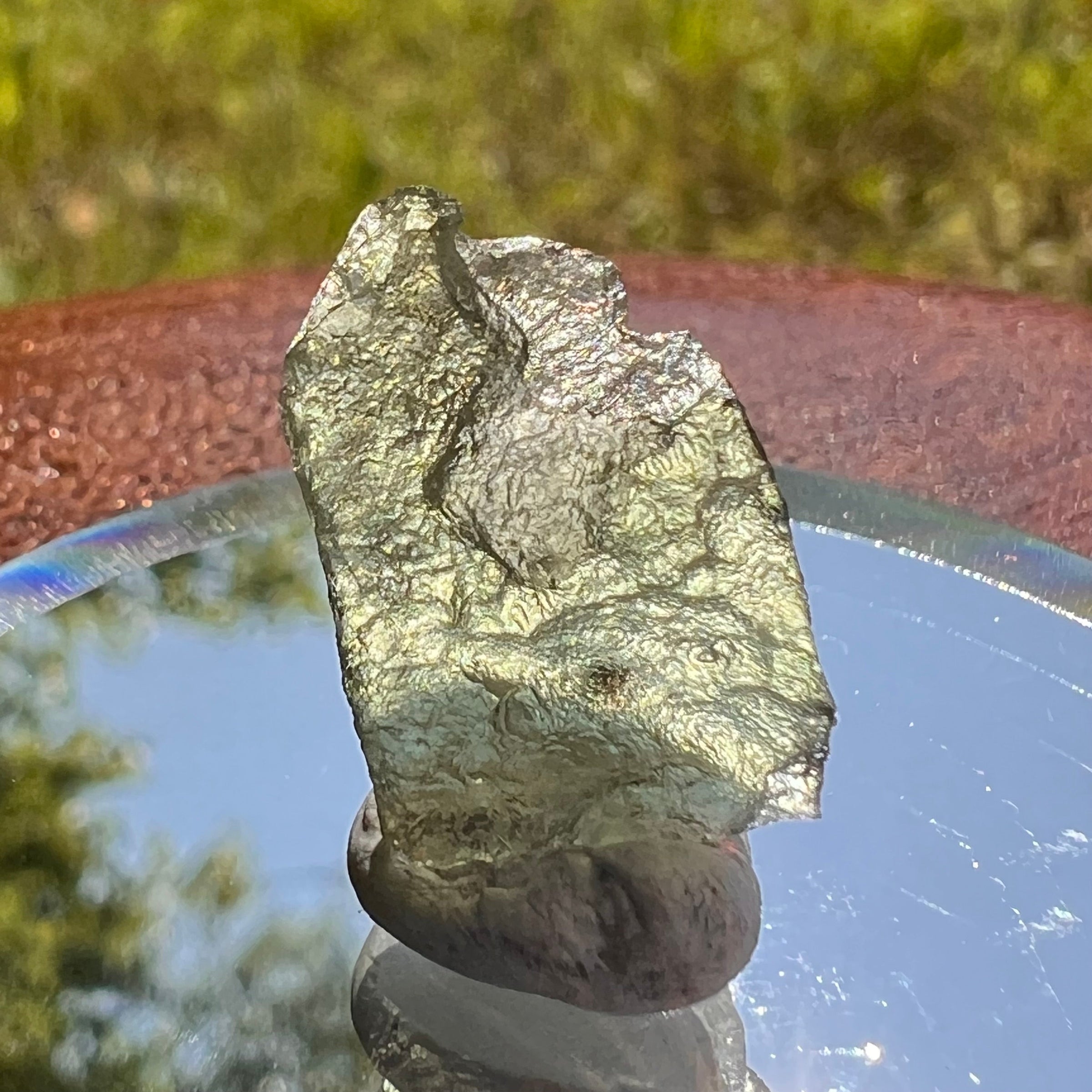 Moldavite 0.8 grams #1682-Moldavite Life