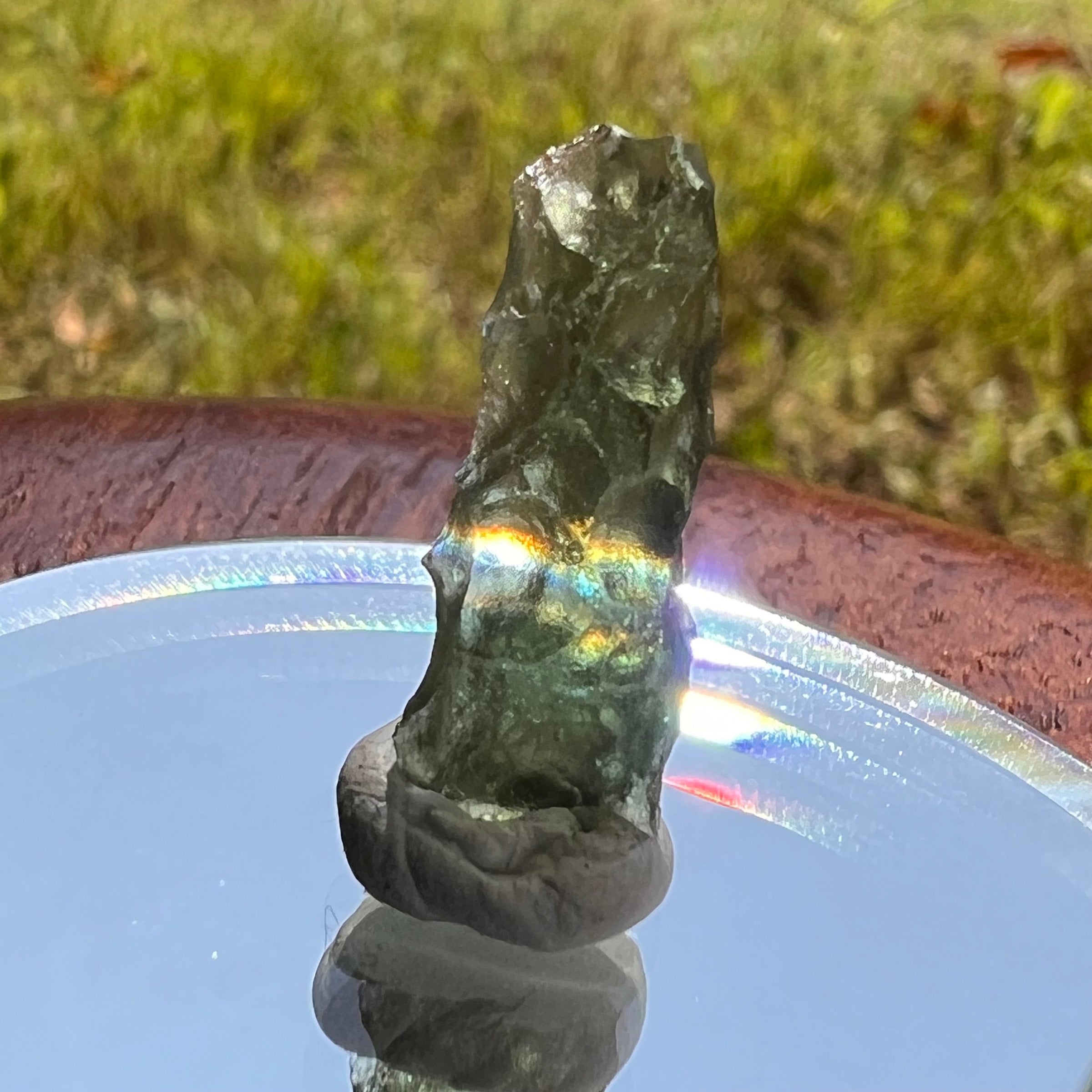 Moldavite 0.8 grams #1688-Moldavite Life