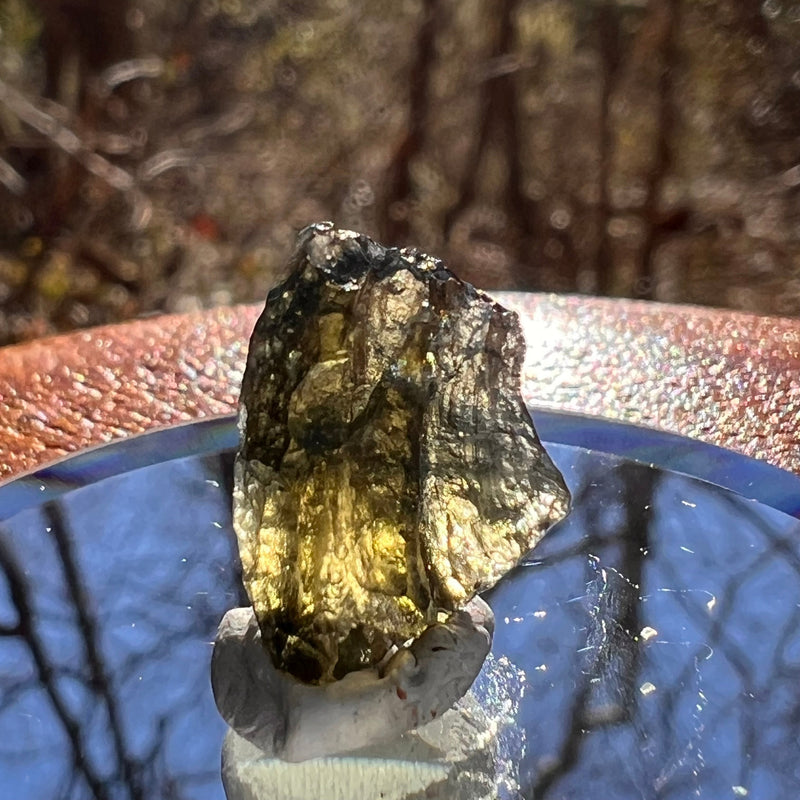 Moldavite 0.8 grams #1765-Moldavite Life