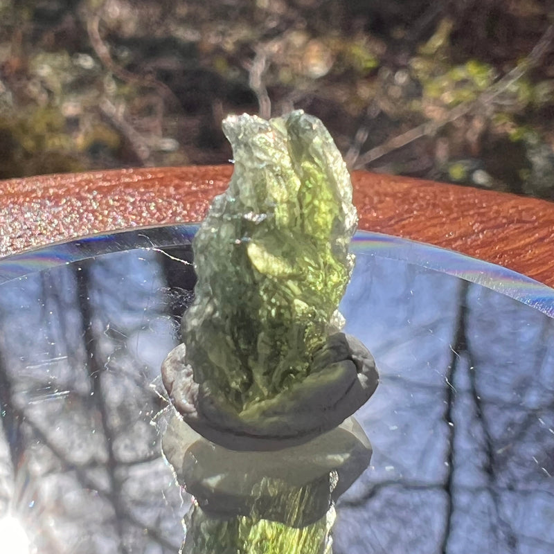 Moldavite 0.8 grams #1792-Moldavite Life