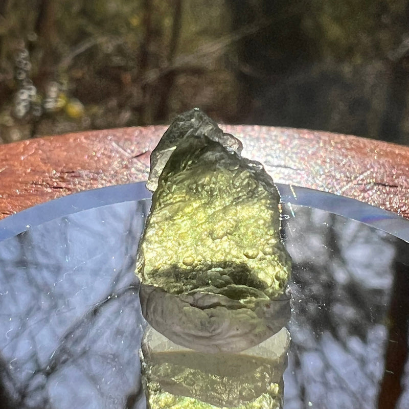 Moldavite 0.8 grams #1792-Moldavite Life