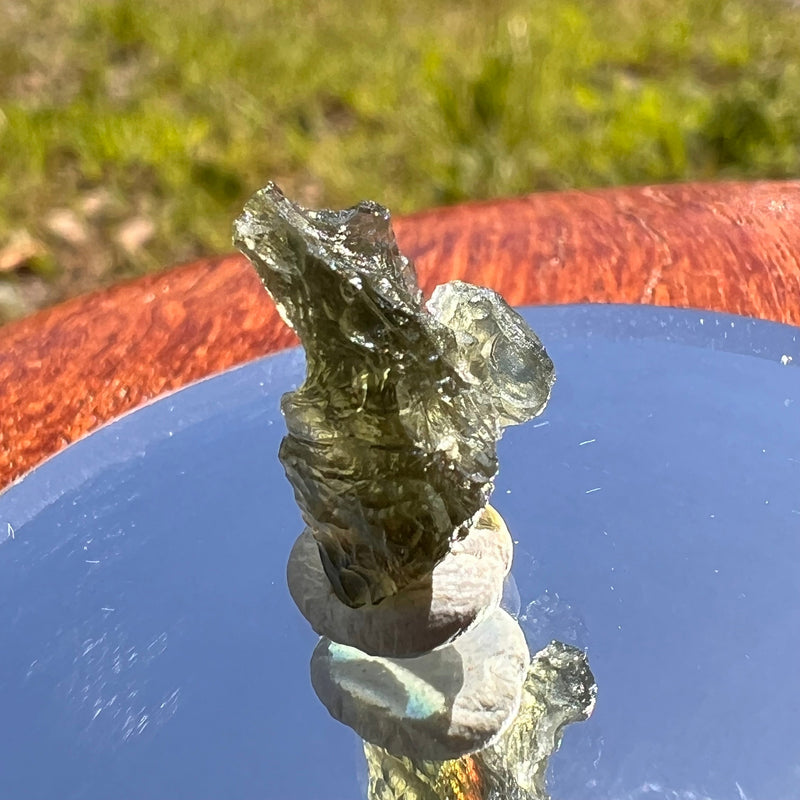 Moldavite 0.8 grams #1815-Moldavite Life