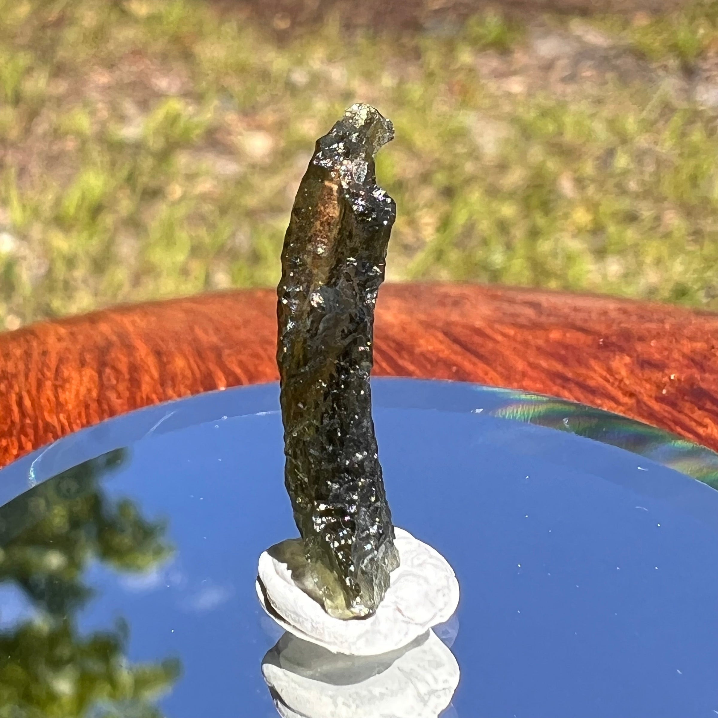 Moldavite 0.8 grams #1820-Moldavite Life