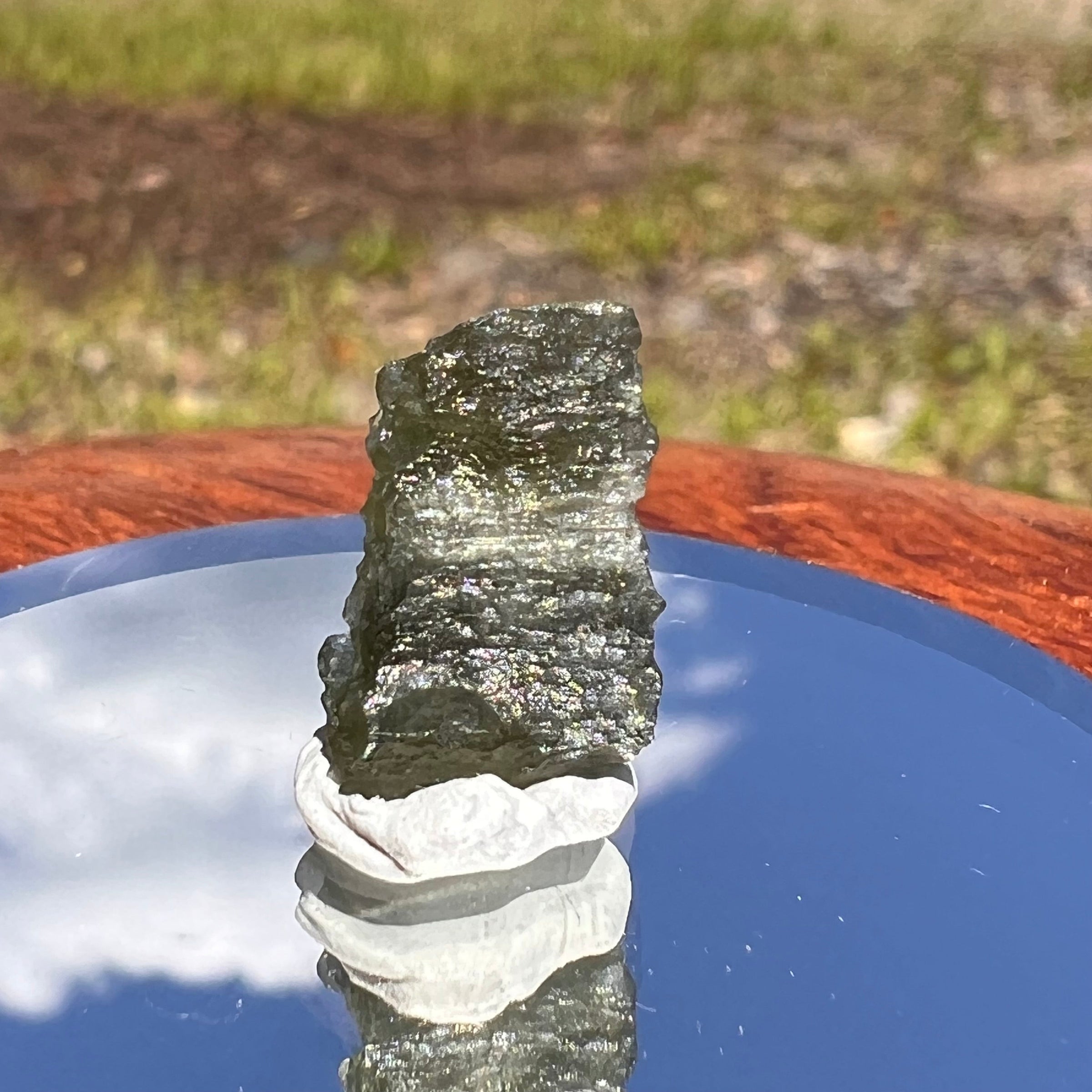 Moldavite 0.8 grams #1825-Moldavite Life