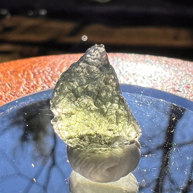 Moldavite 0.8 grams #1883-Moldavite Life