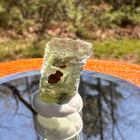 Moldavite 0.8 grams #2000-Moldavite Life