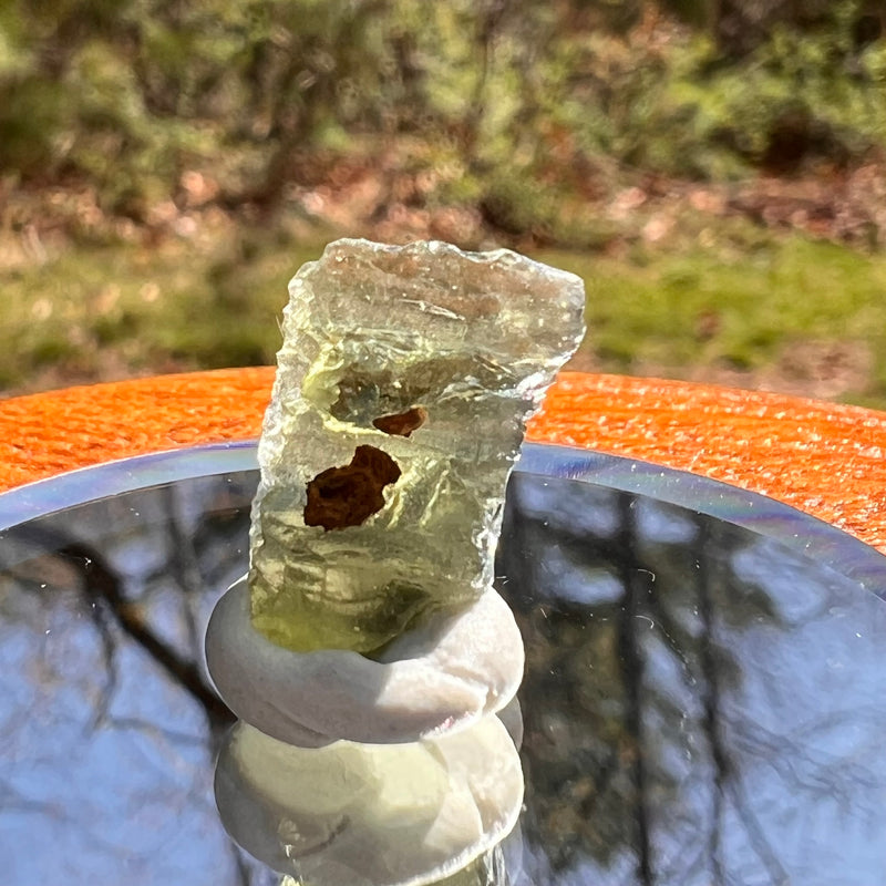 Moldavite 0.8 grams #2000-Moldavite Life