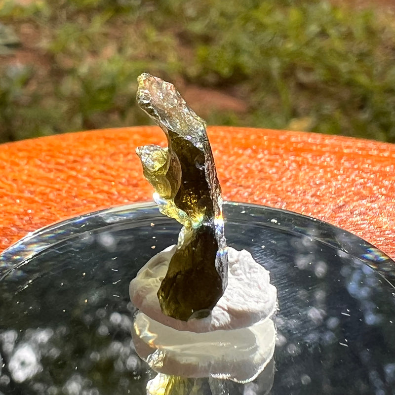 Moldavite 0.8 grams #2098-Moldavite Life