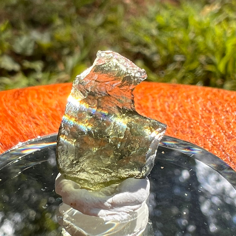 Moldavite 0.8 grams #2102-Moldavite Life