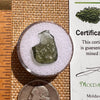 Moldavite 0.8 grams #2102-Moldavite Life