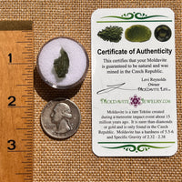 Moldavite 0.8 grams #2104-Moldavite Life