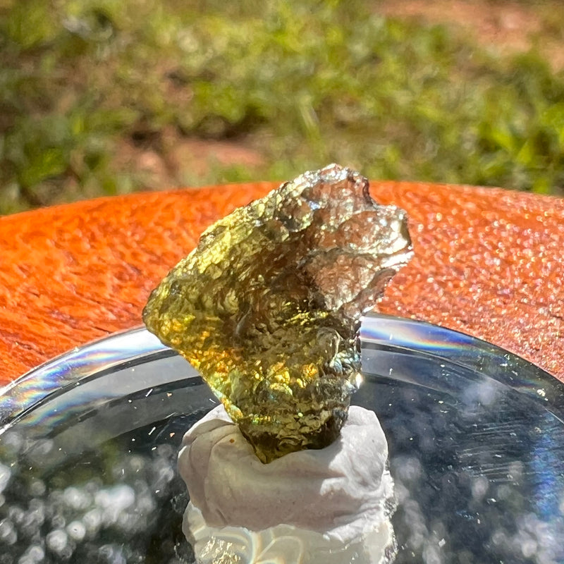 Moldavite 0.8 grams #2105-Moldavite Life