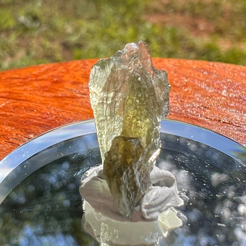 Moldavite 0.8 grams #2111-Moldavite Life