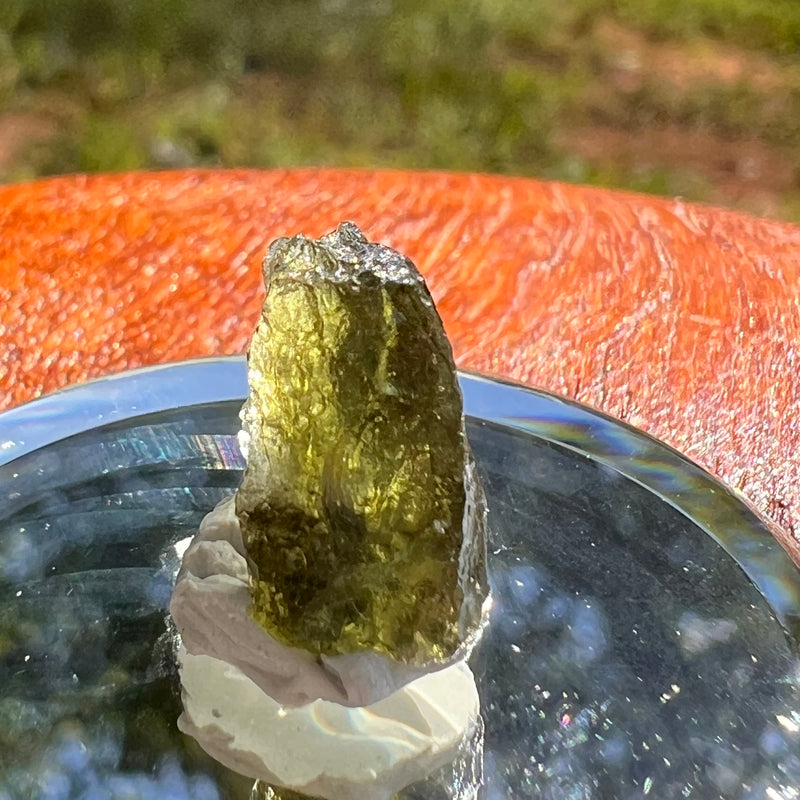 Moldavite 0.8 grams #2112-Moldavite Life