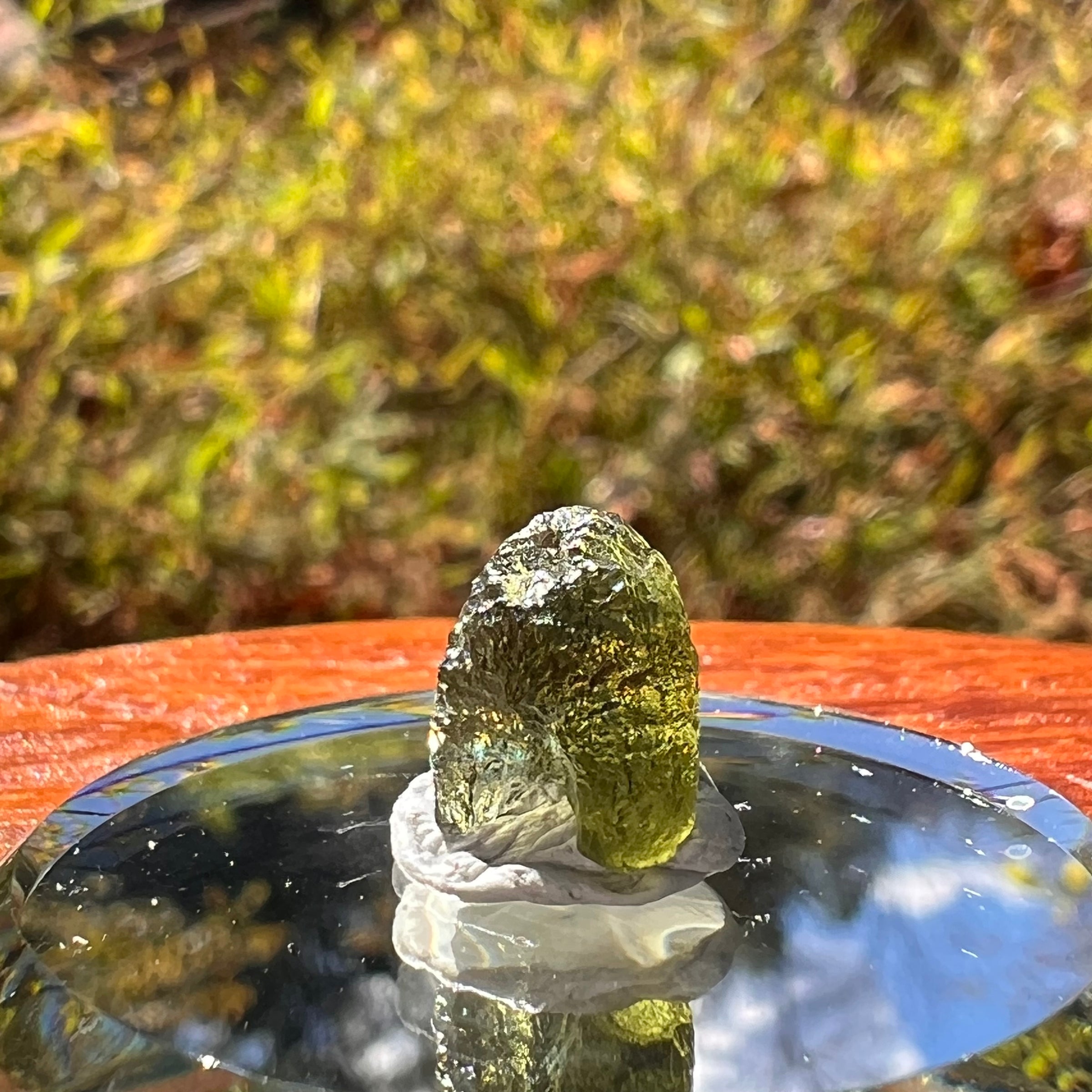 Moldavite 0.8 grams #2238-Moldavite Life