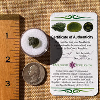 Moldavite 0.8 grams #2238-Moldavite Life
