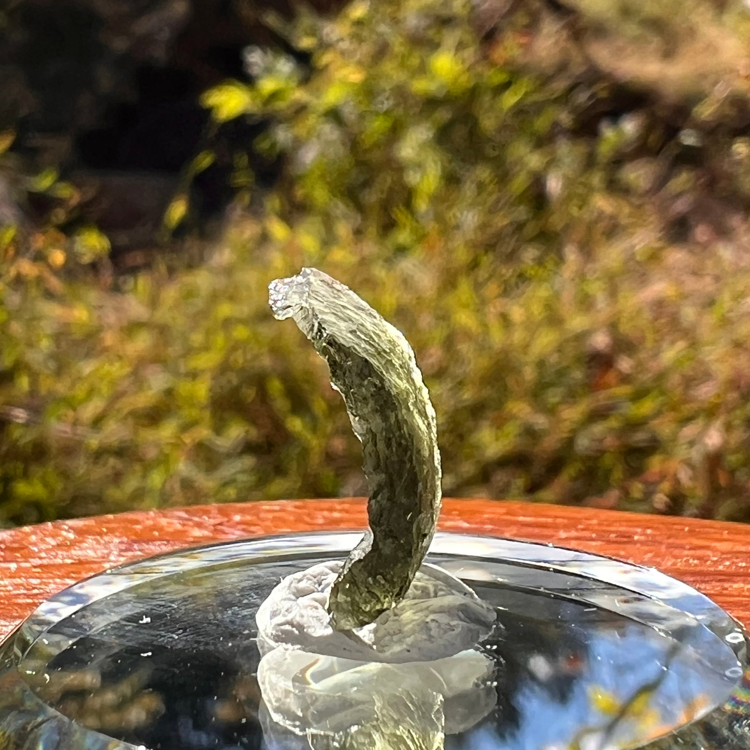 Moldavite 0.8 grams #2253-Moldavite Life