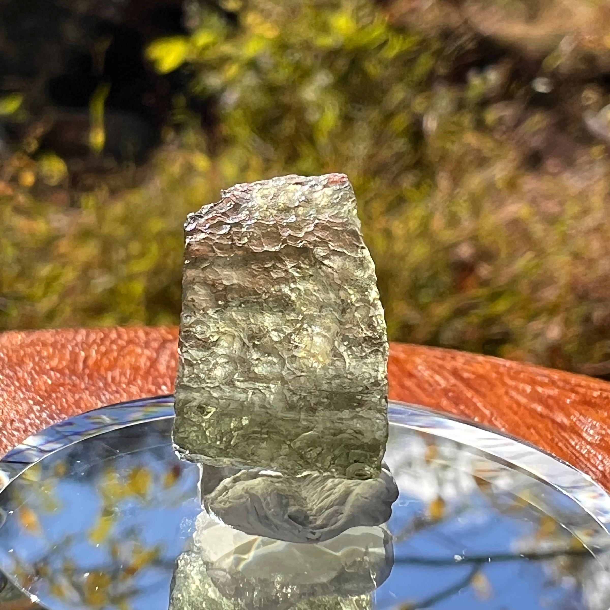 Moldavite 0.8 grams #2253-Moldavite Life