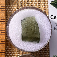 Moldavite 0.8 grams #2253-Moldavite Life