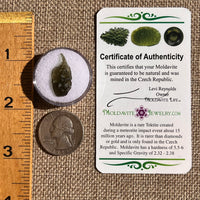 Moldavite 0.8 grams #2346-Moldavite Life
