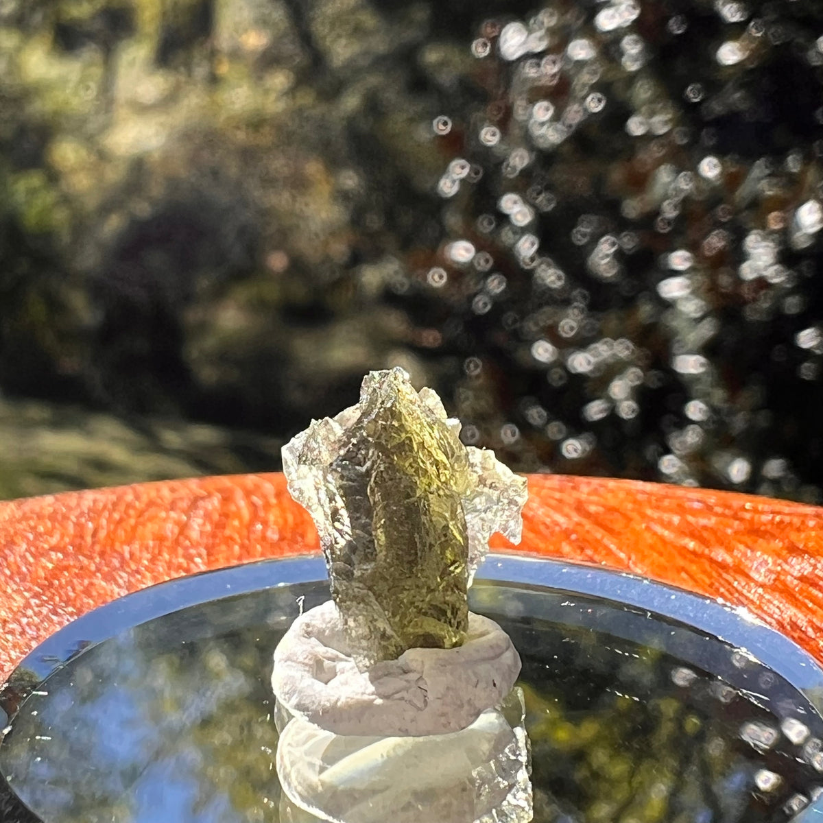 Moldavite 0.9 gram #2334-Moldavite Life