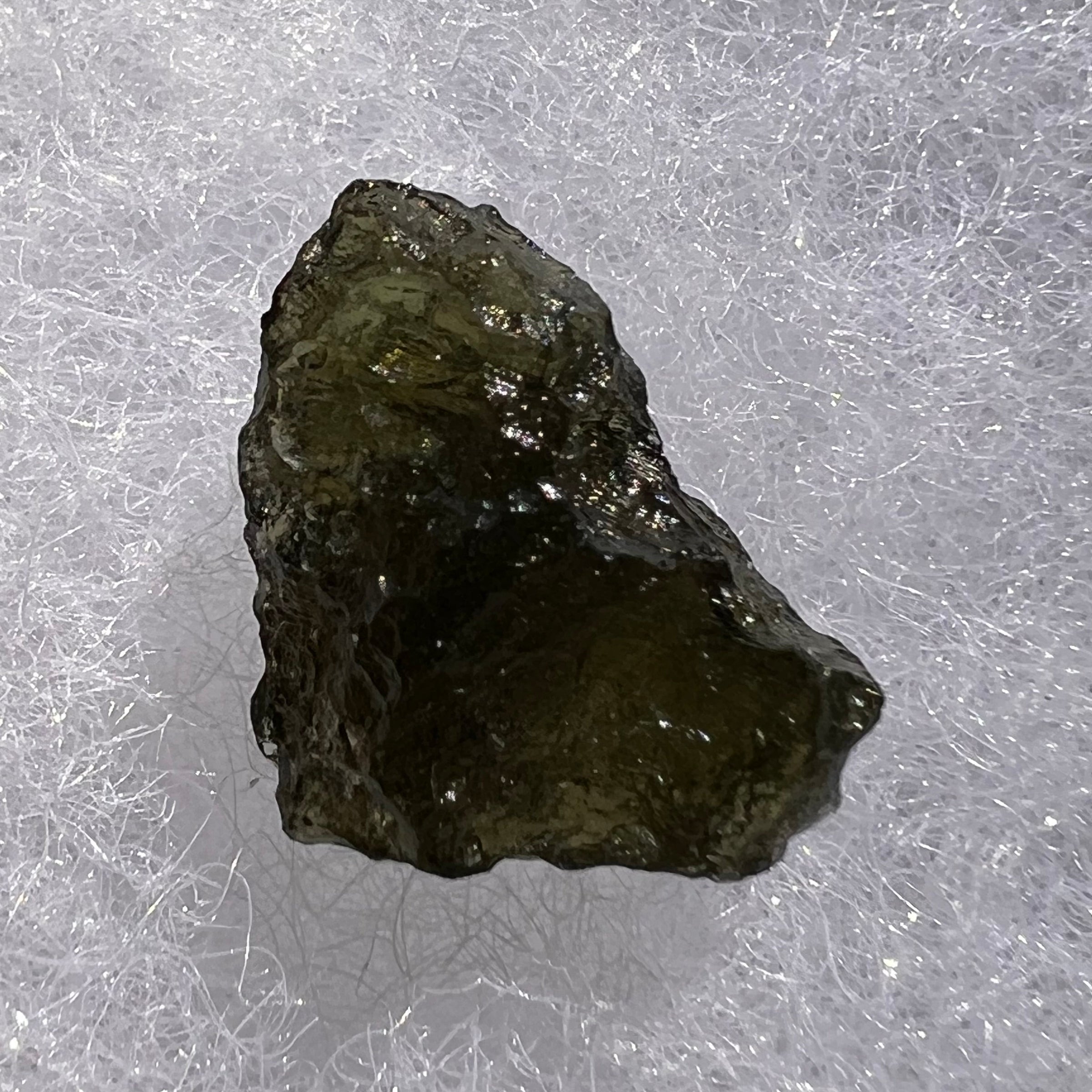 Moldavite 0.9 grams #1787-Moldavite Life