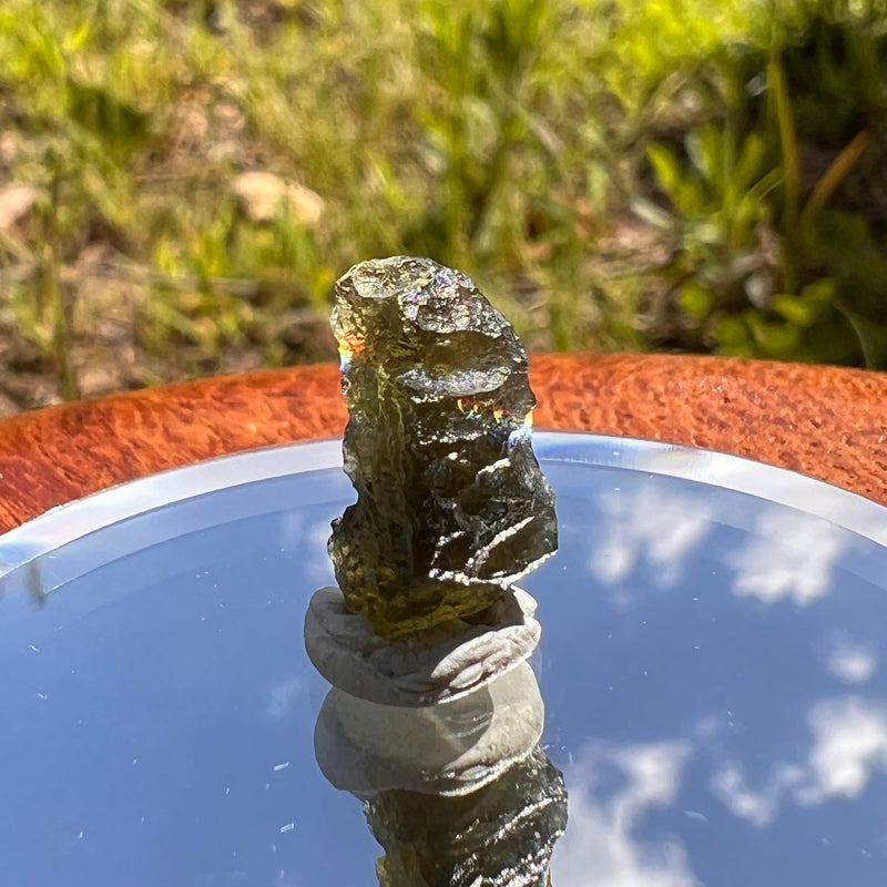 Moldavite 0.9 grams #1824-Moldavite Life