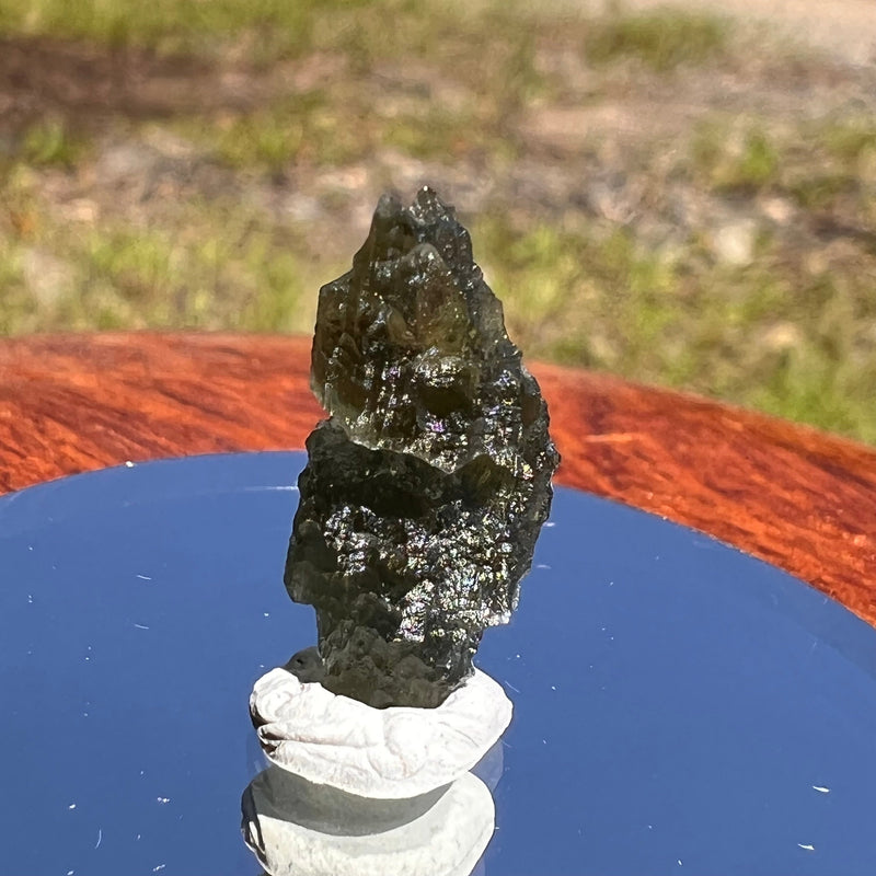 Moldavite 0.9 grams #1827-Moldavite Life