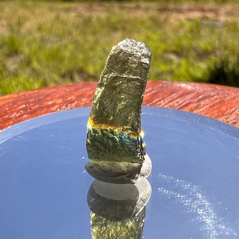 Moldavite 0.9 grams #1829-Moldavite Life