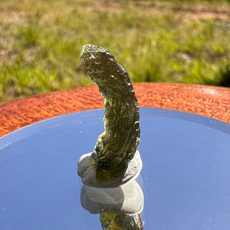 Moldavite 0.9 grams #1829-Moldavite Life