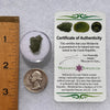 Moldavite 0.9 grams #1835-Moldavite Life