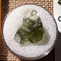 Moldavite 0.9 grams #1876-Moldavite Life
