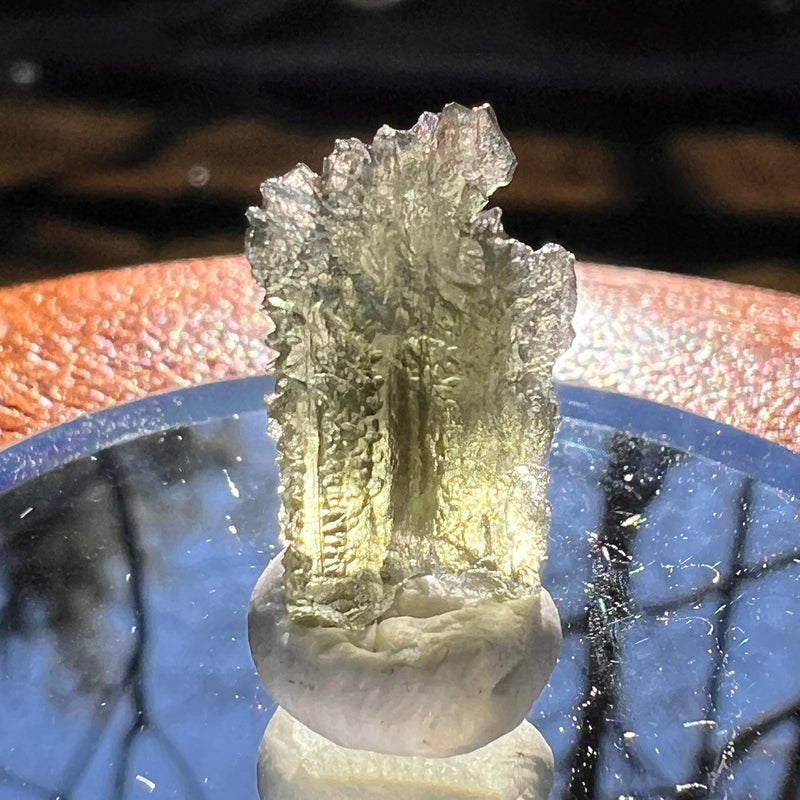Moldavite 0.9 grams #1884-Moldavite Life