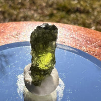 Moldavite 0.9 grams #1985-Moldavite Life