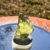 Moldavite 0.9 grams #1985-Moldavite Life