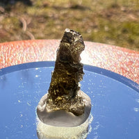 Moldavite 0.9 grams #1987-Moldavite Life