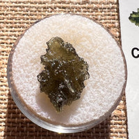 Moldavite 0.9 grams #1987-Moldavite Life