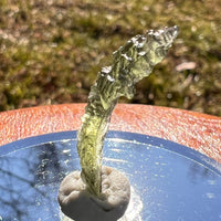 Moldavite 0.9 grams #1996-Moldavite Life