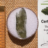 Moldavite 0.9 grams #2077-Moldavite Life