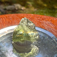 Moldavite 0.9 grams #2080-Moldavite Life