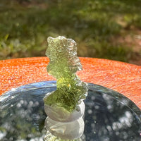 Moldavite 0.9 grams #2084-Moldavite Life