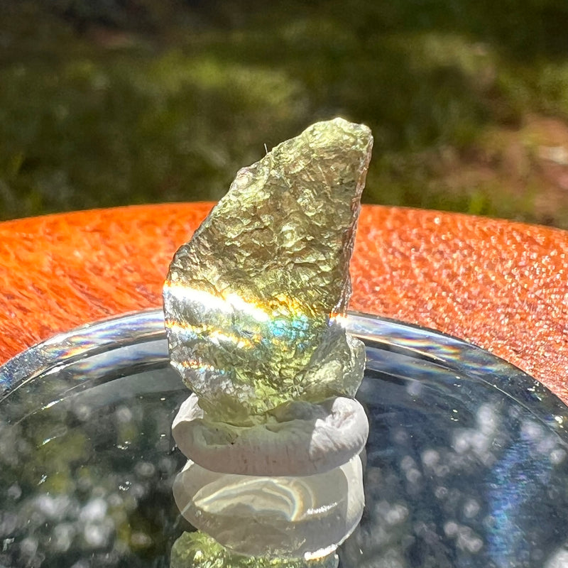 Moldavite 0.9 grams #2087-Moldavite Life