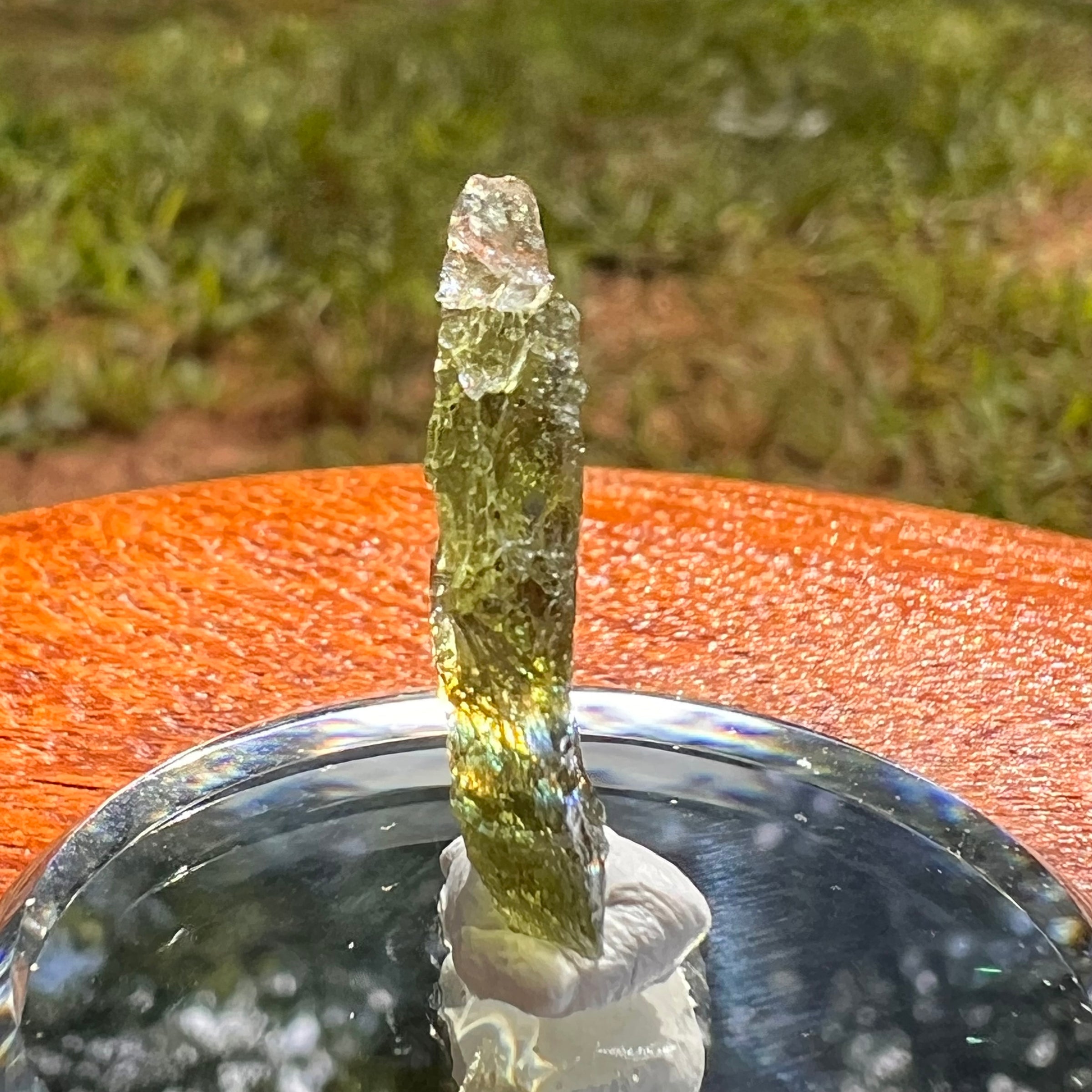 Moldavite 0.9 grams #2088-Moldavite Life