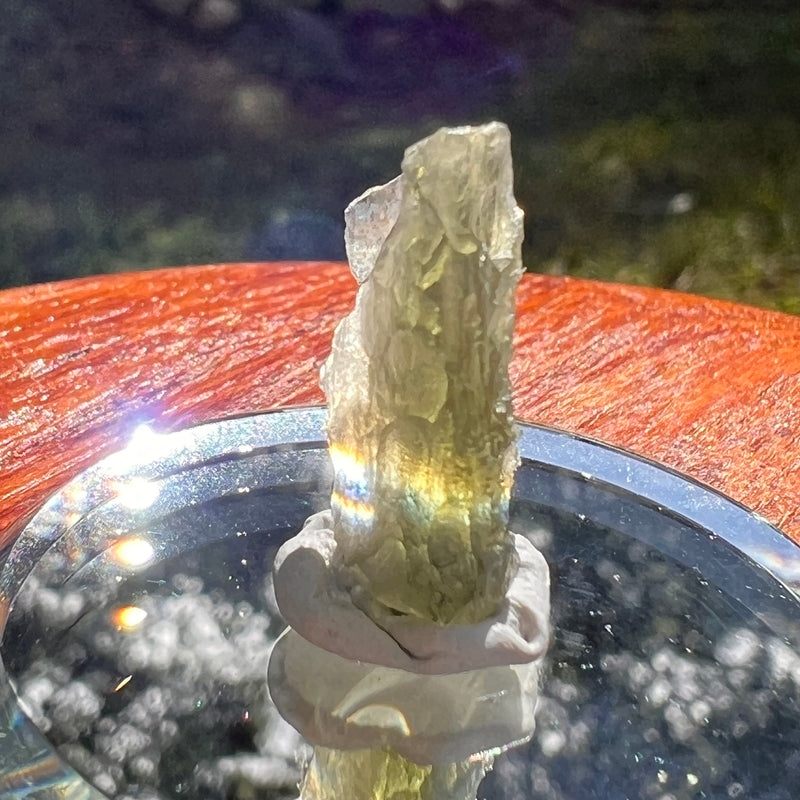 Moldavite 0.9 grams #2093-Moldavite Life