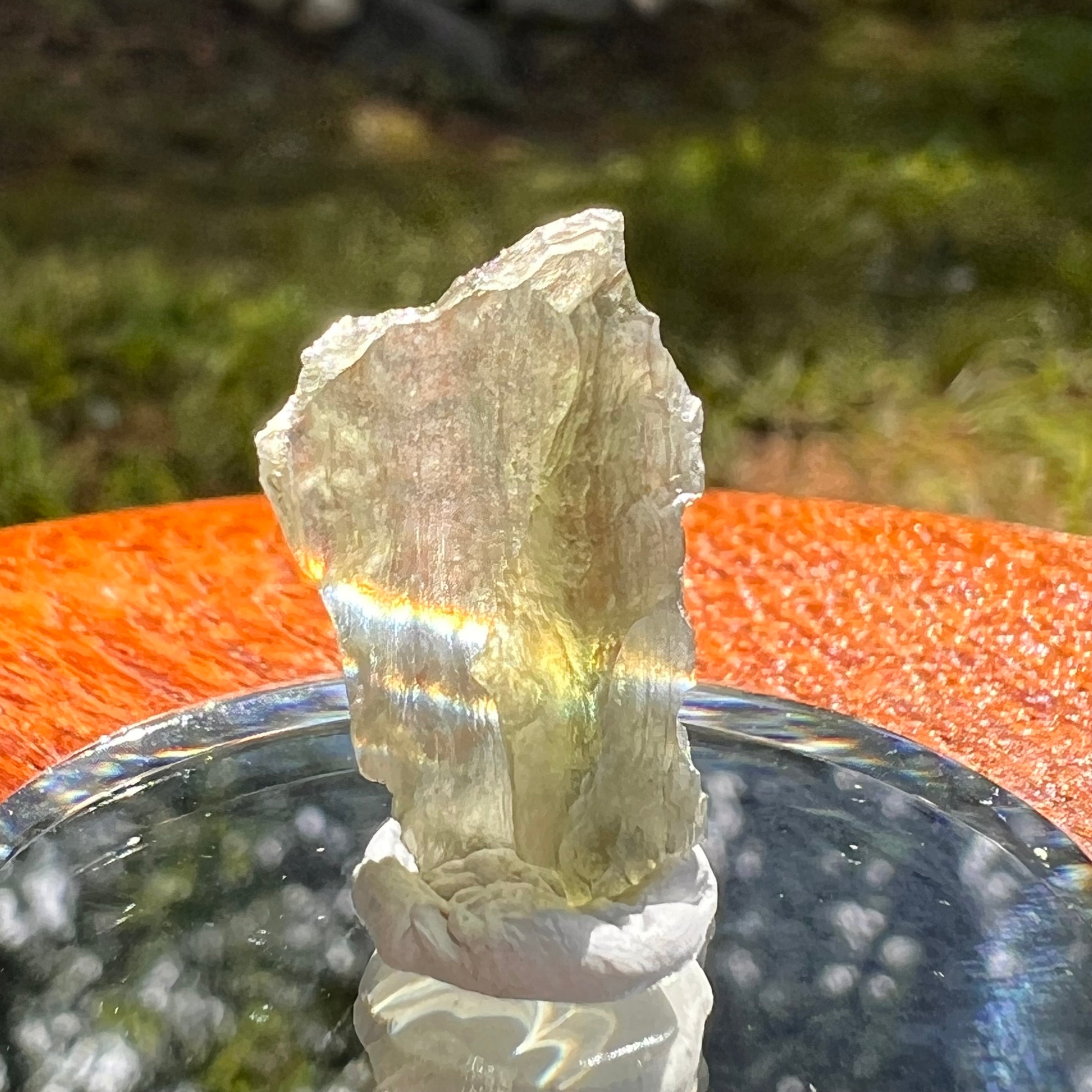 Moldavite 0.9 grams #2093-Moldavite Life