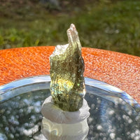 Moldavite 0.9 grams #2095-Moldavite Life