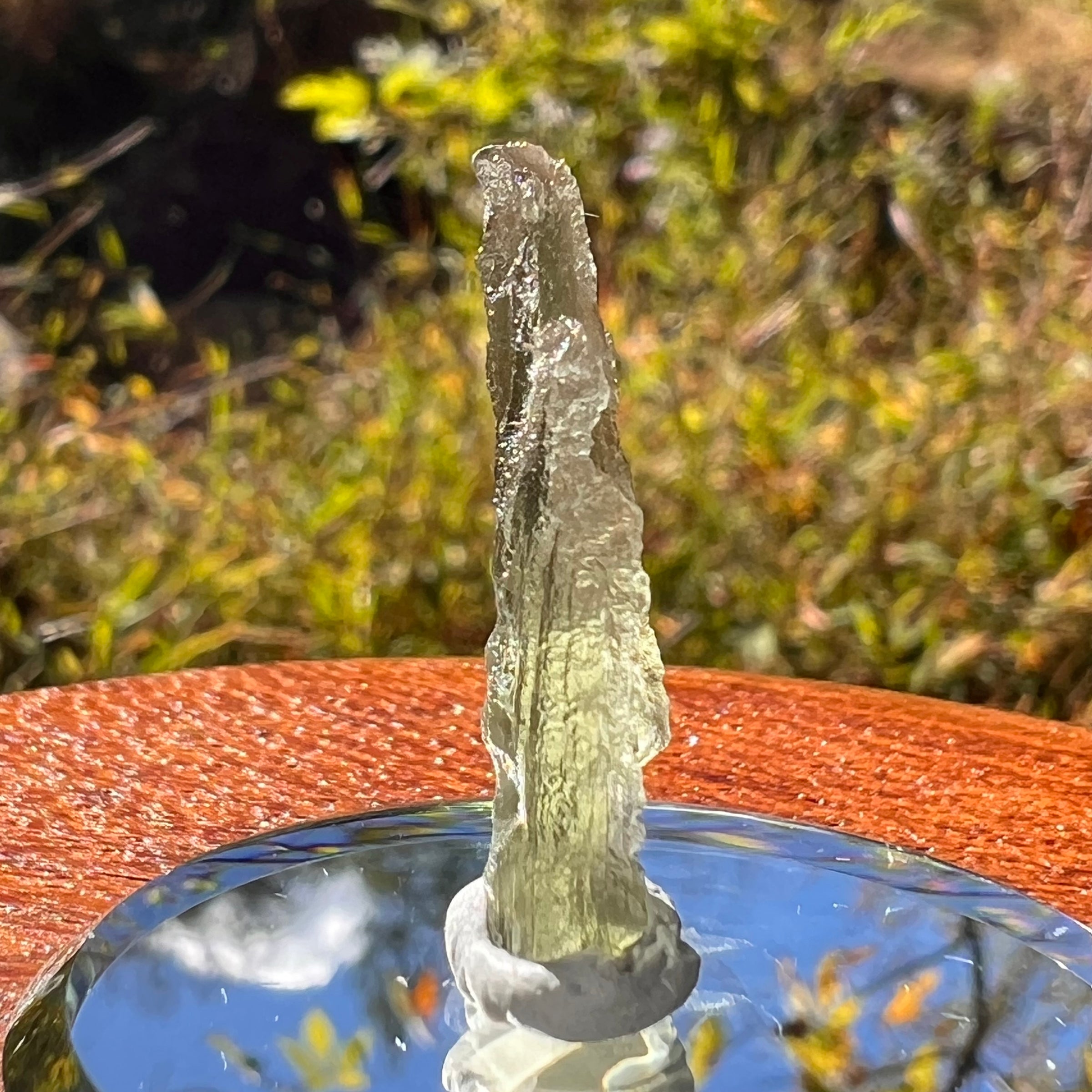Moldavite 0.9 grams #2241-Moldavite Life