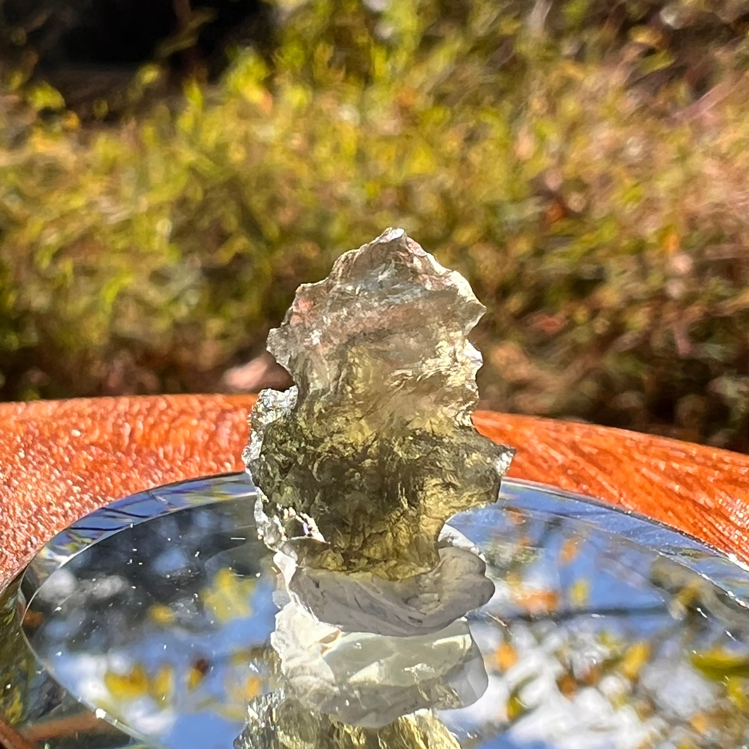 Moldavite 0.9 grams #2248-Moldavite Life