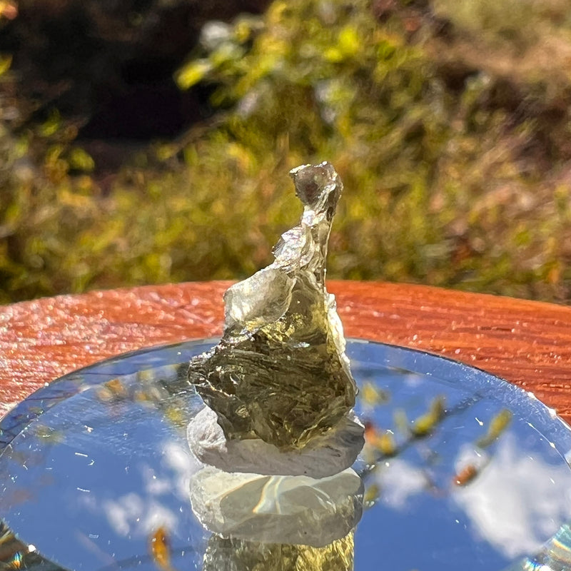 Moldavite 0.9 grams #2248-Moldavite Life